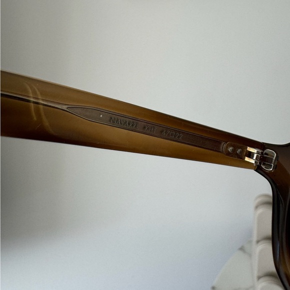 Garrett Leight Navarre brown sunglasses - Picture 5 of 7